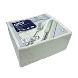 thumbnail of 1200 TORK Servietten Tafelservietten 39×39 cm – 3-lagig weiß 1/4 Falz Zellstoff