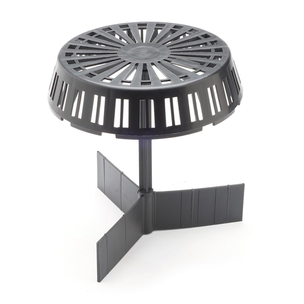 Ralo Universal Helix (Ø75-200) - Evita a entrada de folhas, cascalho ou detritos em tubos de queda ou drenagem