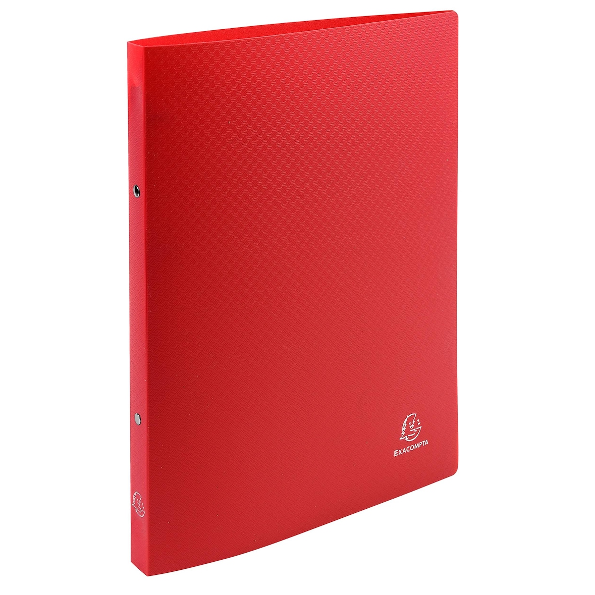 Exacompta - Réf. 54195SE - Carton de 25 classeurs souples - 2 anneaux 15mm - Dos 20mm - 32 x 25 cm - A4 - Rouge