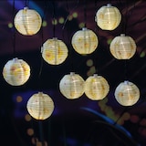 thumbnail of LED Solar Lichterkette Lampions Sonne Blumen Motiv für Garten Balkon Terrasse