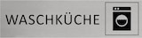 thumbnail of CombiCraft Aluminium Türschild Waschküche 165x45mm mit 3M-Tape zur Befestigung, einfache Kennzeichnung von Räumen und Bereichen
