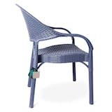 thumbnail of Sillón TORREMOLINOS, apilable, polipropileno gris oscuro.