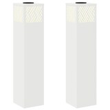 thumbnail of vidaXL Solar LED Weg Licht 2 pcs Weiß Kalt gewalzter Stahl