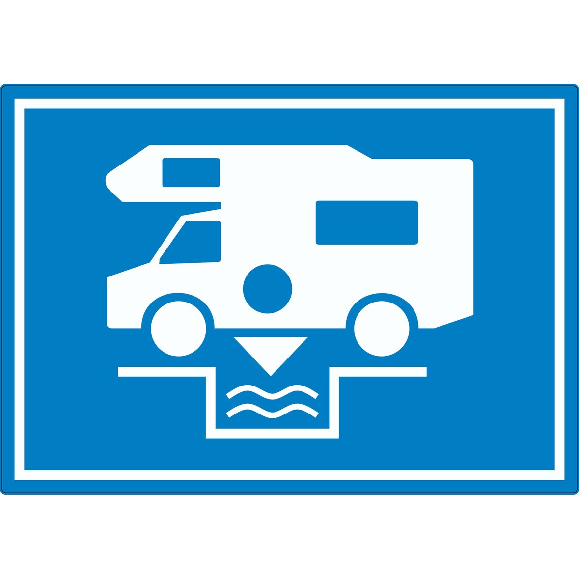 Entsorgungsstation Chemietoilette A0 (841x1189mm)