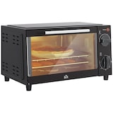 thumbnail of Mini Forno Elétrico 9L com Temperatura Ajustável até 230°C Temporizador 60 min e Bandeja para Assar 35x24,6x20 cm Preto