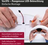 thumbnail of Paulmann VariFit LED Einbaupanel Veluna IP44 rund 75mm  4,5W 360lm 3000K Satin  92387