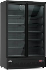 thumbnail of Gastro Flaschenkühlschrank Kühlschrank Gewerbekühlschrank 1000 L 1253x710x1997mm Schwarz