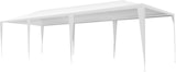thumbnail of tectake Pabellón Elasa 9 x 3 m con 8 paneles laterales 900 x 300 x 250 cm Blanco