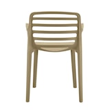 thumbnail of EME Mobiliario Silla apilable de exterior Siena Arena con reposabrazos. 100% Polipropileno