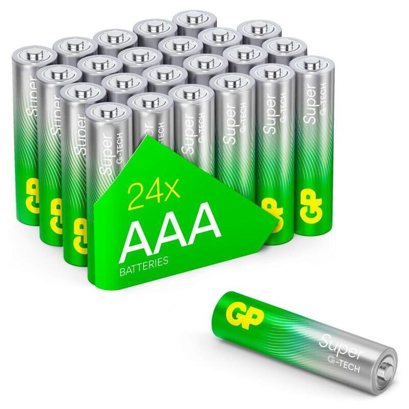 1X24 Gp Super Alkaline Aaa 1,5V Batteriepacks 03024Aeta-B24
