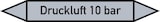 thumbnail of Rohrleitungskennzeichen Druckluft 10 bar - 100x15 mm Folie selbstklebend