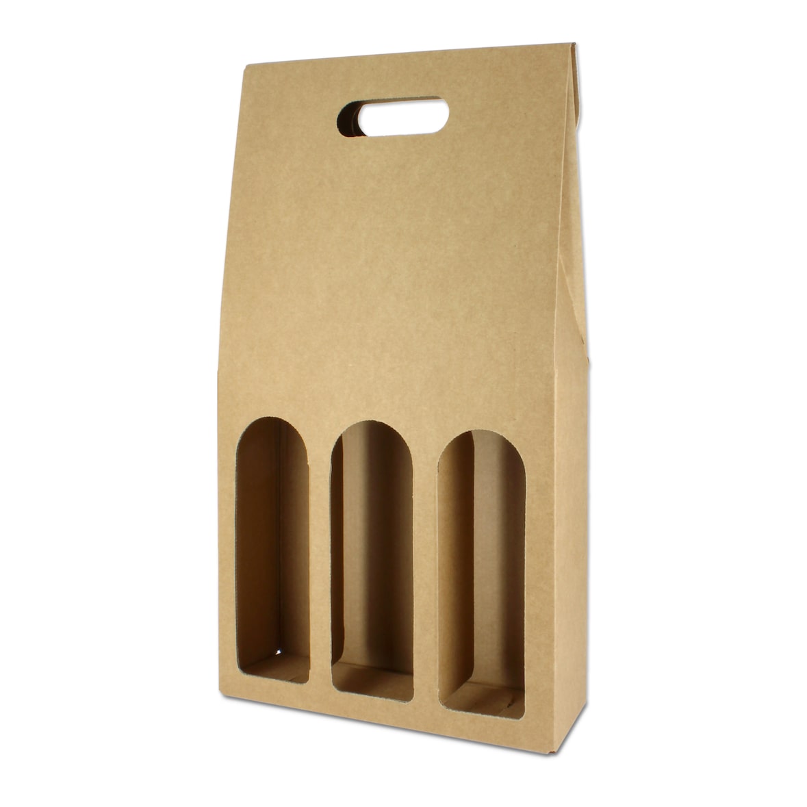 Estojo para 3 garrafas de vinho 232x77x415 mm