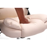 thumbnail of Sedia da ufficio Thor in similpelle crema