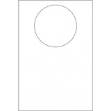 thumbnail of Mank Jumbolätzchen weiß, 42 x 60 cm, 100 Stück
