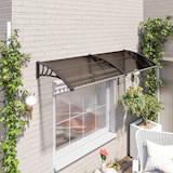 thumbnail of Outsunny - Vordach - 75L x 195B x 23H cm - braun
