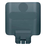 thumbnail of Hinweistafel für Rubbermaid Slim Jim Recycling-Station | HxBxT 36,2x30x4,4cm | Polypropylen | Grau von PROREGAL