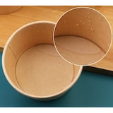 thumbnail of DeinPack 50 Suppenbecher to go mit Deckel braun 230 ml 8oz PLA Innenbeschichtung Suppen-Becher 50 Bio Einweg-Becher mit Deckel biologisch abbaubar