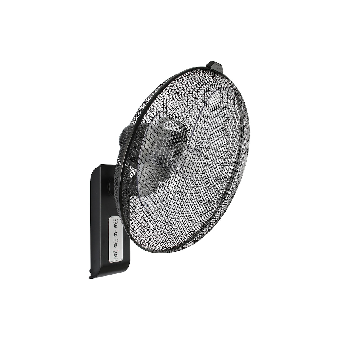 Ventilador de parede Greyhound AZ com controlo remoto Cinzento / Prata / Titânio 54