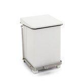 thumbnail of Industriële pedaalemmer 27 ltr - wit