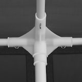 thumbnail of tectake Pavilhão 3x3 m BARINAS com 3 laterais, repelente à água 3 x 3 m Cinzento