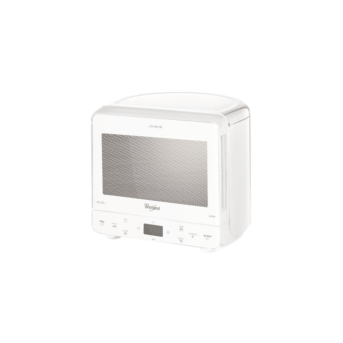 Micro-ondes Posable, Max, Blanc, 13 L, Electronique, Cavité Peinte, Plateau 28cm Usage Non Intensif Whirlpool