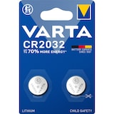 thumbnail of Varta pile bouton lithium cr2032, 3,0 volt, 230 mah - pack de 20 Bava