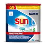 thumbnail of SUN PROFESSIONAL Boîte de 200 tablettes pour lave-vaisselle tout en un maxi pack