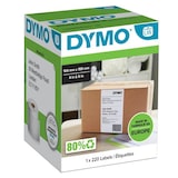 thumbnail of DYMO Rouleau de 220 étiquettes larges adhésif permanent pour 4XL 104x159mm S0904980