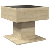 thumbnail of vidaXL LED-Couchtisch Sonoma Eiche 50x50x45 cm Holzwerkstoff
