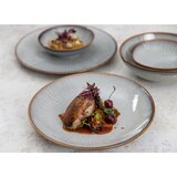 thumbnail of Olympia Drift Grey Embossed Coupe Schalen 155mm (6er-Pack)