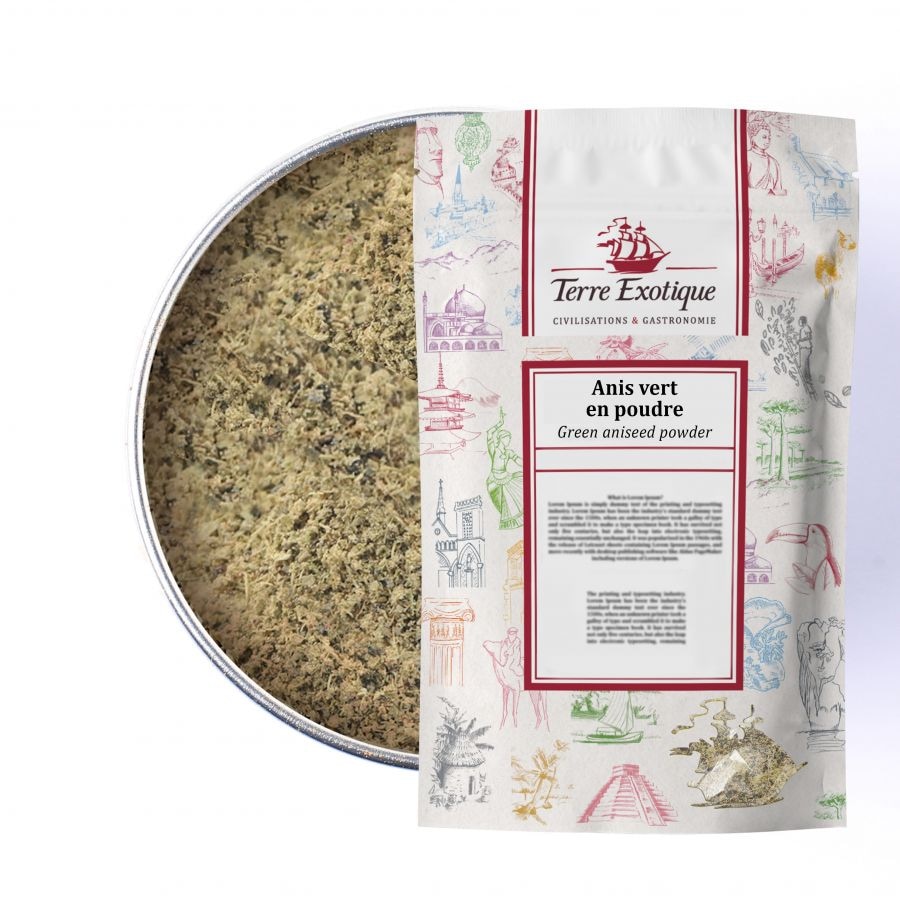 TERRE EXOTIQUE Anis vert en poudre 250 g