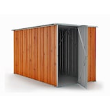 thumbnail of Box giardino casetta attrezzi in Acciaio Zincato 175x307cm x h1.82m - 95KG - 5,4mq - LEGNO