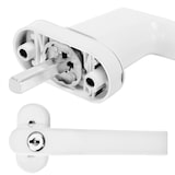 thumbnail of MONZANA® Fenstergriffe10er Set Aluminium weiß inkl. Schlüssel