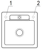 thumbnail of Villeroy&Boch Spülbecken, Küchenspüle Siluet 50 S Graphite 510x510mm, Unterschrankbreite 50cm