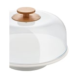 thumbnail of mattina, keramik-tortenständer mit pmma-glocke, Alessi