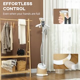 thumbnail of HOMCOM Ferro da Stiro Verticale a Vapore 1800W con Accessori Oro