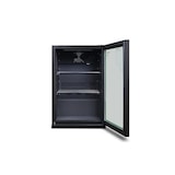 thumbnail of Husky C1H-ECO-865-BK-NL-HU - Flessen Koelkast - Label B - Met Glazen Deur - 123 Liter - Zwart