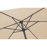 thumbnail of Garden Friend Ombrellone Tondo copertura in poliestere struttura in acciaio con manovella 3 m x 2,4 h m Ecru