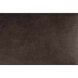 thumbnail of KAWOLA Sofá BLOOM Sofá de esquina de cuero marrón oscuro Recamiere izquierda