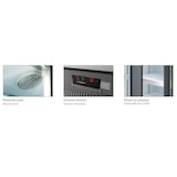 thumbnail of Espositore murale refrigerato temperatura positiva +1°/+10° C con 4 porte a battente e illuminazione a led MR250TN4GRY