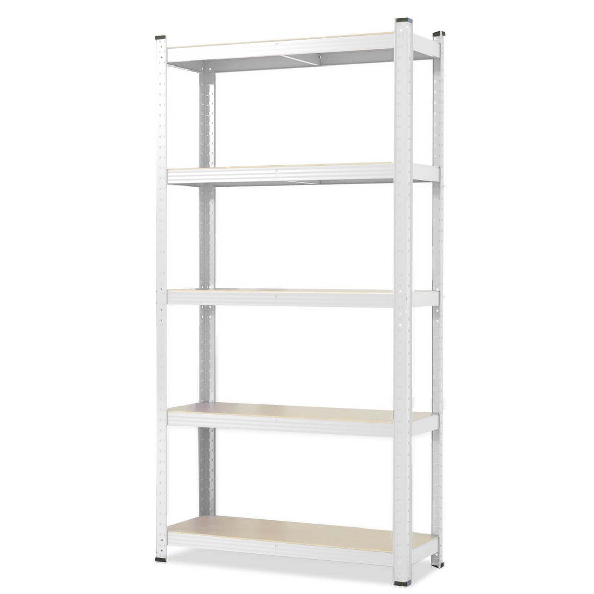 Schwerlastregal - Weiß - für Keller & Werkstatt - Gesamtlast: 875 kg-220 x 90 x 60 cm