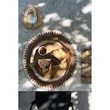 thumbnail of Bazar Bizar Placemat van raffia en schelpen 40x40 cm naturel bruin