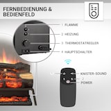 thumbnail of Elektrischer Kamineinsatz BALDERIA Lily - Feuerstelle - dunkles Holz