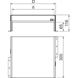 thumbnail of OBO Bettermann Brandschutzbox PMB 650-3 A2 7204046