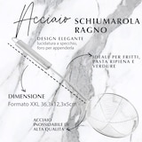 thumbnail of FACKELMANN Abseihlöffel Schaumlöffel Schöpflöffel 38 cm Silber aus Edelstahl