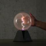 thumbnail of Plasmakugel Plasmaball Retro Lichteffekt Blitzshow Automatik orange