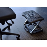 thumbnail of DESQ | Voetensteun & Voetenbank | Massage Rollers | 6 Hoogte standen | Zwart