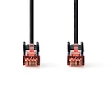 thumbnail of Nedis CAT6-Netzwerkkabel - RJ45 Stecker - RJ45 Stecker - S/FTP - 30.0 m - Rund - LSZH - Schwarz - Label