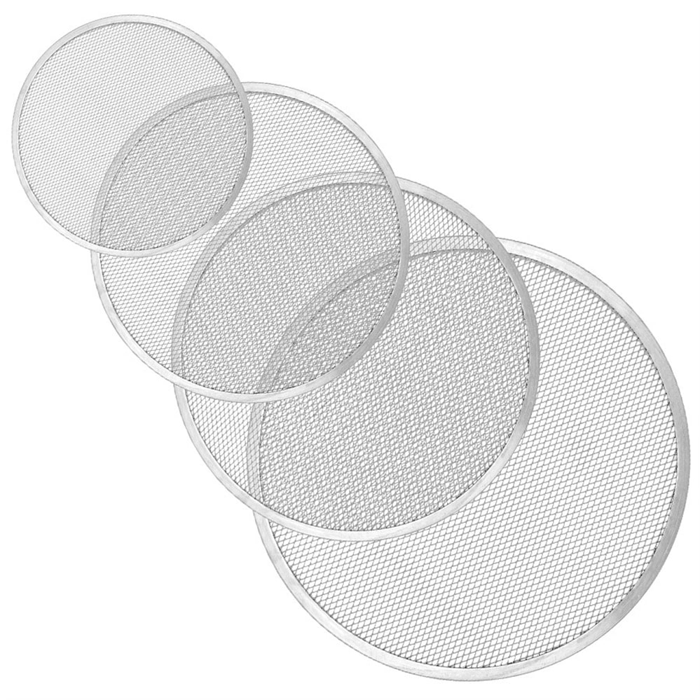 Garcia de Pou 1 Unités - Cercle Grille À Pizza Ø 33 Cm Argente Aluminium