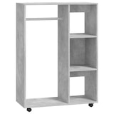 thumbnail of vidaXL Kleiderschrank Betongrau 80x40x110 cm Holzwerkstoff